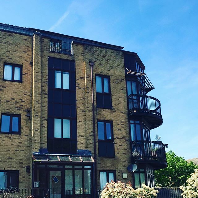 A view of a large building