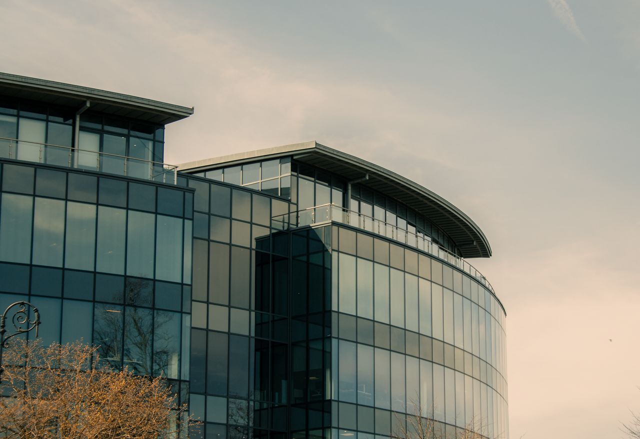 Large commercial building