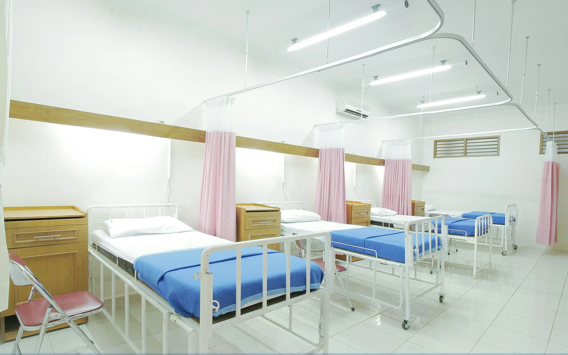A hospital room